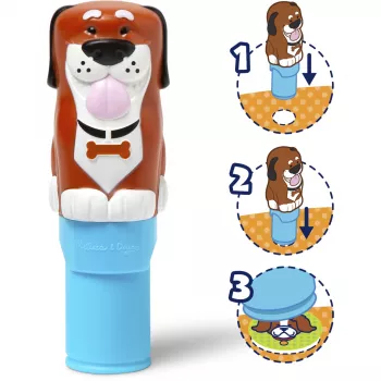 Spinmaster MAC STW StckrWowActivityPadStDog GML — Aktivitatīvā uzlīmju spēles paliktnis ar uzlīmēm