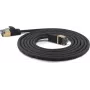 Wantec īpaši plāns Cat.7 neapvalkots SSTP vītais vads - 25 m - S/FTP (S-STP) - RJ-45 - RJ-45 - Melns (7210)