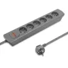 Qoltec 50277 Produkts Pelēks