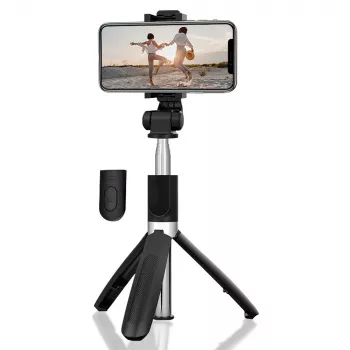 Statīvs MEDIA-TECH MT5542 Selfie Tripod 2in1 regulējams augstums viegls
