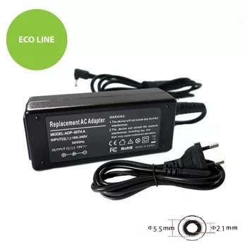 Lādētājs klēpjdatoram Acer 45W: 19V, 2,37A