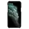 Krusell 62155 vāciņš iPhone 12 Mini – melns, ar kabatiņu kartei