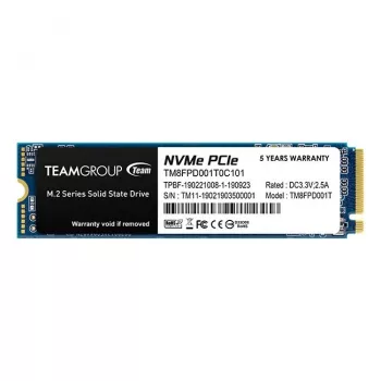 SSD disks Team Group 1 TB M.2 PCI Express 3.0 NVMe MP33 PRO