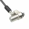 Slēdzene ar trosi DICOTA D31540 Melna 2 m