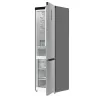 Ledusskapis ar saldētavu Gorenje NRB620E61X4WFE, brīvi stāvošs, nerūsējošais tērauds, kopējā ietilpība 413 L, saldētava apakšā 130 L, NoFrost, LED displejs