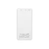 Blow PB10A jaudas banka 10000 mAh, 2x USB (1A + 2,1A), micro USB ieeja, Li-Po, balta