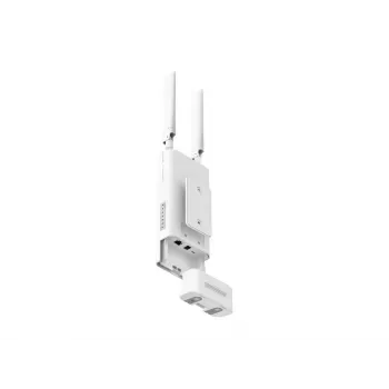Bezvadu maršrutētājs TP-LINK MB118-4G — 4G LTE, vienas joslas 2.4 GHz, Wi‑Fi 4 (802.11n), 300 Mbps, Fast Ethernet, 4 ārējās antenas, balts