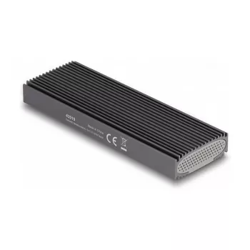 DeLOCK ārējais USB Type-C korpuss M.2 NVMe PCIe vai SATA SSD, bezinstrumentu montāža