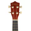 Soprāna ukulele SUPRIMO UK21 21 collas – liepas korpuss, 12 frets, 4 neilona stīgas, tumša koka apdare