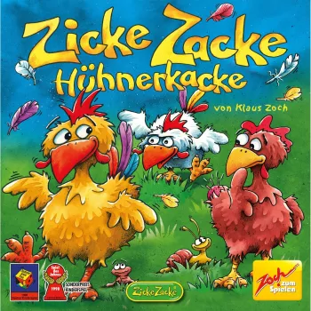 Zicke Zacke Chicken Cha Cha Cha Galda Spēle, Bērnu Gada Spēle 1998