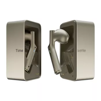 In-ear tulks Timekettle W4 AI Gold — sinhronās tulkošanas austiņas