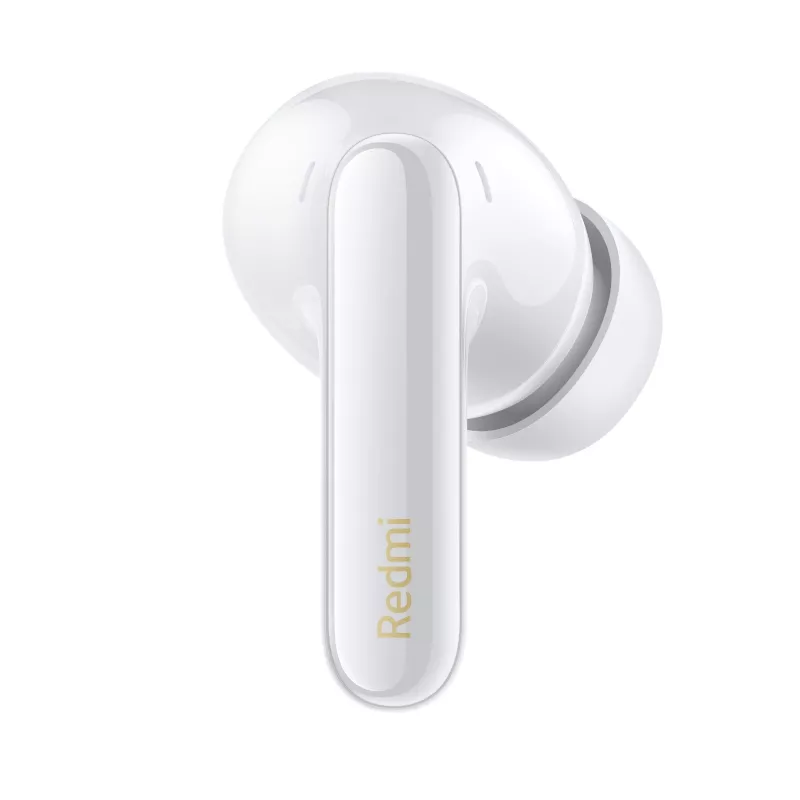 Austiņas Xiaomi Buds 6 Pro bezvadu iekšausmu, Bluetooth 5.3, ANC, 36h kopējais darbības laiks, uzlādes futrālis 480 mAh, Glacier White