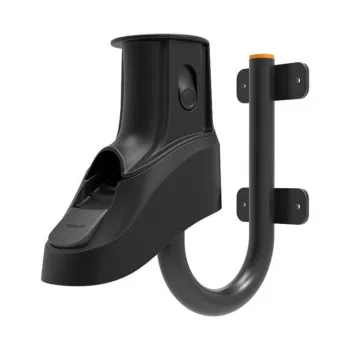 Fiskars 1027095 šļūtenes turētājs Fiber, metāls melns