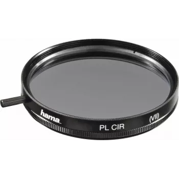 Hama apļveida polarizācijas filtrs, 62,0 mm, pārklāts, melns