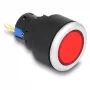 DELOCK 22053 LED rūpnieciskā mašīnas lampa — 1 LED, IP40/IP65, AC 250V 5A, Ø 2.5 cm, H 42 mm