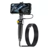 Ulefone uSmart E03 UF-EC03 endoskopa kamera, 1280x720 HD, 180° uz abām pusēm lokāma zonde, 6 LED, IP67, 1 m pustiegls kabelis