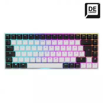 Tastatūra Sharkoon SKILLER SGK50 S3 75% Balta