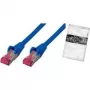 Tīkla kabelis ShiverPeaks BS75720-AB zils 10m Cat6a S/FTP