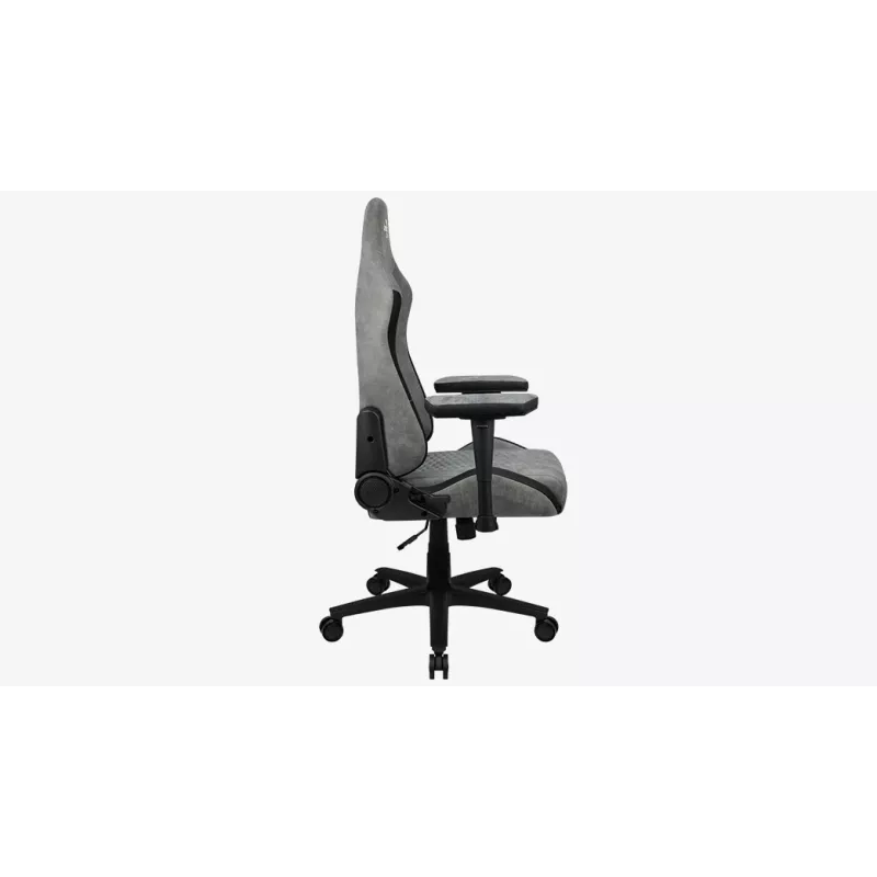 Aerocool Crown AeroSuede Universāls spēļu krēsls Ar polsterētu sēdekli Akmens pelēks