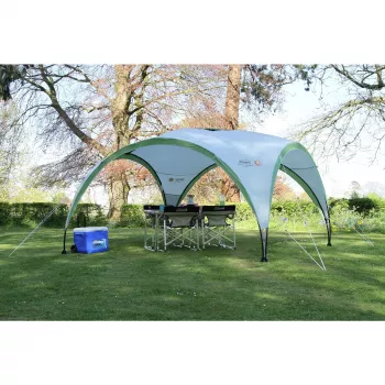 Pavilion Event Shelter Pro L 3.65 x 3.65 m gaiši pelēks zaļš