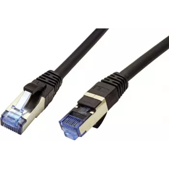 Value 21.99.1964 Tīkla kabelis Melns 0,3 m Cat6a S/FTP (S-STP)