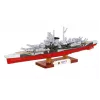 Konstruktors Cobi Kaujas kuģis Tirpitz 593 daļas, mēroga modelis