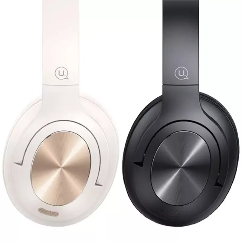 Usams Bluetooth 5.3 austiņas Over-Ear US-YH sērija Melnas TDLYEJYS01