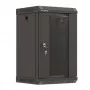 Lanberg WF11-3309-10B sienas skapis 9U melns