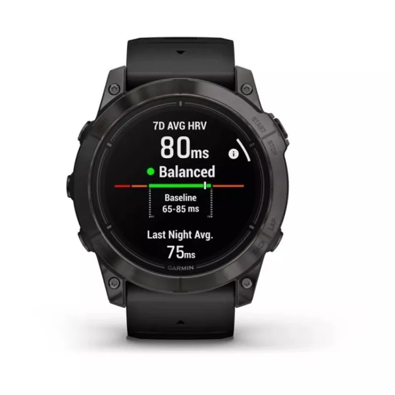 Garmin EPIX PRO g2 51mm Safīra Carbon Gray DLC Titāna Melns