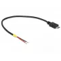 USB kabelis DeLOCK 85541 Micro-USB B 0,2 m Melns