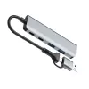 TRACER ADAPTER A-5 USB Type-C uz USB-A 2x USB-A + 2x USB-C