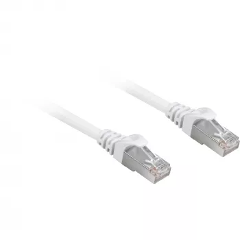 Savienojuma kabelis RJ45 Cat.6a SFTP (Balts, 25 cm, LSOH (Bezhalogēns))