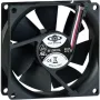 Inter-Tech 88885181 datora korpusa ventilators 8 cm Melns (88885181)