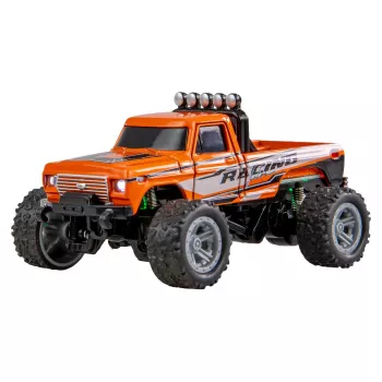 Vadāmais monstro truks Amewi DieCast 1:64 RTR Oranžs, Liešanas metāla virsbūve, Gatavs braukšanai