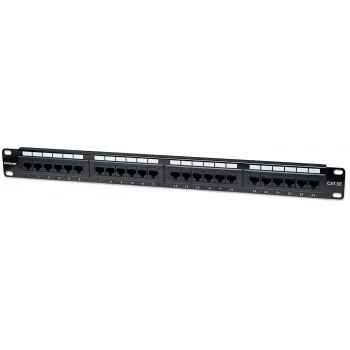 Intellinet Patch Panel, Cat5e, UTP, 24-Portu, 1U, Melns