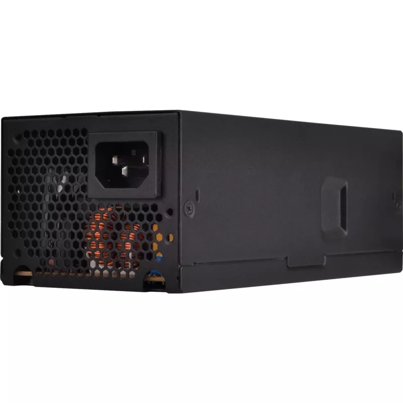 SilverStone TFX Series SST-TX300 - iekšējais barošanas bloks - TFX12V / ATX12V 2.4 - 80 PLUS Bronze - maiņstrāva 100-240 V - 300 W - aktīvā PFC - melns (SST-TX300)