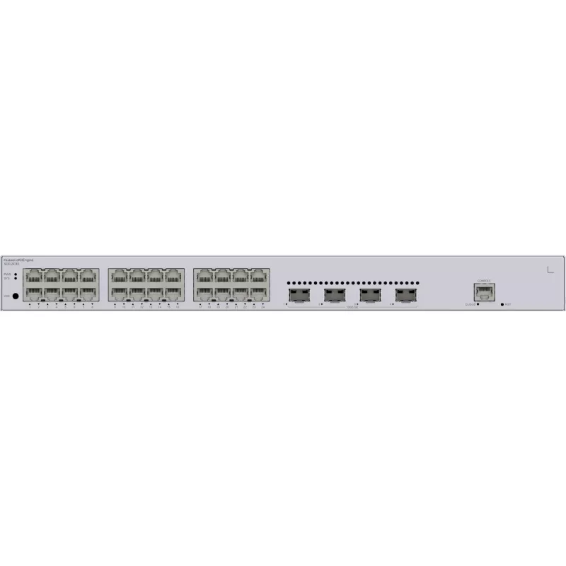 HUAWEI eKit S220 sērija S220-24T4X pārvaldāms L2 Gigabit Ethernet (10/100/1000) 1U pelēks