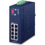 PLANET IPOE-470 industriālais IP30 4 portu Gigabit 802.3bt PoE++ inžektora centrmezgls