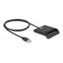 Viedkaršu lasītājs DeLOCK 91724 USB Type-A Melns