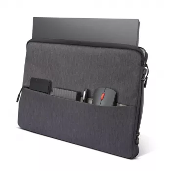 Lenovo GX40Z50942 klēpjdatora maciņš 39,6 cm (15,6 collu) Sleeve pelēks