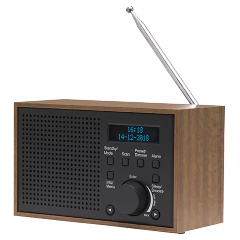 Radio Denver DAB-46 tumši pelēks