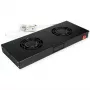 Ventilatoru bloks ROLINE 26.21.0271 — 19 collu dzesēšanas modulis ar 2 ventilatoriem un termostatu