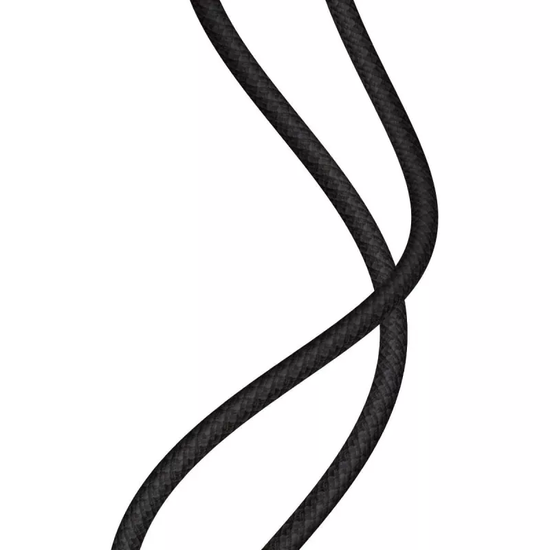 Baseus augsta blīvuma pīts kabelis Type-C uz Lightning, PD, 20W, 1m (Melns)
