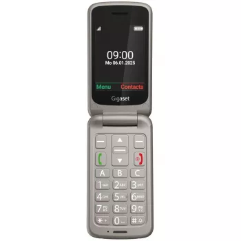 Senioru telefons Gigaset GL595 2.8 collu 0.3 MP pelēks