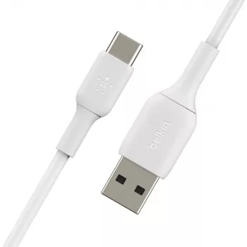 USB kabelis Belkin CAB001BT3MWH 3 m USB A USB C Balts