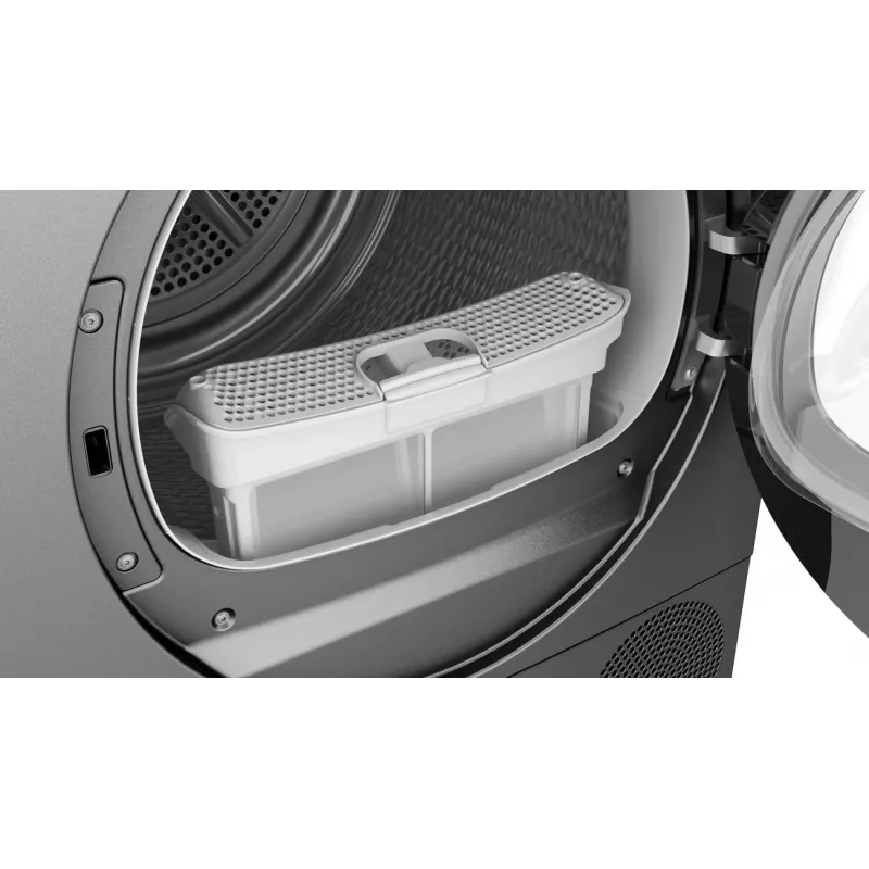 Bosch WQG245DXSN Siltumsūkņa žāvētājs 9 kg