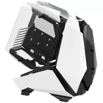 PC Big-Tower korpuss Jonsbo MOD5 Balts ar rūdītu stiklu
