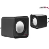 2-virzienu datora skaļrunis Audiocore AC870 B — 3 W RMS, vadu USB barošana, 3.5 mm ieeja, 2.0 kanāli