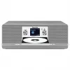 TechniSat DIGITRADIO 372 CD IR interneta, analogā un digitālā radio, antracīts/sudrabs