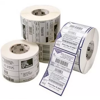 Zebra Z-Perform 1000T Baltā papīra termopārsūtīšanas etiķete 880012-050
